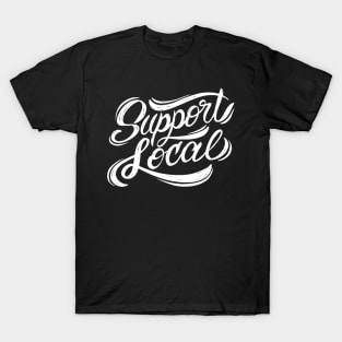 logo Support Local New T-Shirt